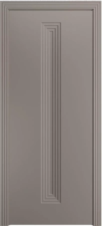 Межкомнатная дверь «Каролина-4 ДГ» 2000 x 900 Темно-серый