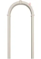 Межкомнатная арка Романская, цвет магнолия