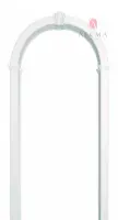 Межкомнатная арка Романская, цвет белое дерево