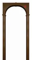 Межкомнатная арка Казанка, цвет дуб шоколадный