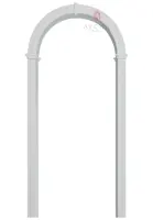 Межкомнатная арка Валенсия, цвет платина
