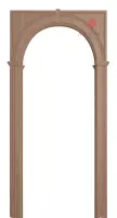 Межкомнатная арка Палермо, цвет дуб светлый
