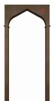 Межкомнатная арка Уфимка, дуб шоколадный