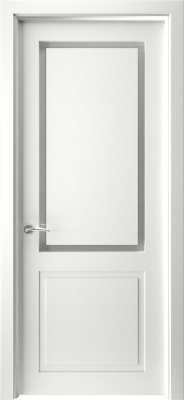 Дверь межкомнатная Каролина эмаль и лак 600x2000 Emal Belaya