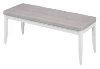 Банкетка (ткань Вельвет люкс 052) 1750/WHITE