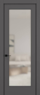 Свобода 01V ( ПО Прозрачное серое ) Матовый Антрацит Нестандарт