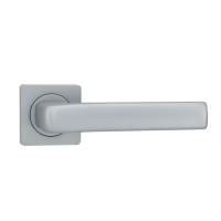 Ручки дверные V45L-2  (матовый хром)