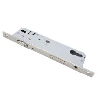 Замок под цилиндр  L156-35 SN (мат. никель)без ответки