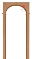 Межкомнатная арка Эллада, цвет дуб светлый