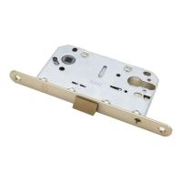 Замок под цилиндр пластиковый P85SG (сатин золото)