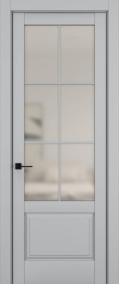 Дверь Шеллак серый 12 NC ст.матовое 2000*800 (196)