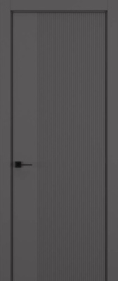 Полотно VERTICAL 04 Матовый Антрацит 2000*600 A2