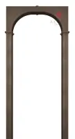 Межкомнатная арка Палермо, цвет дуб шоколадный