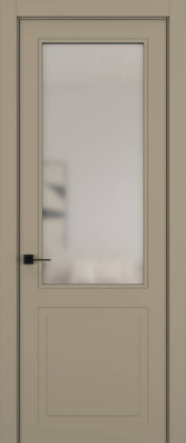 Геометрия 02V ( ПО Сатинированное серое ) Матовый Серо-бежевый Нестандарт