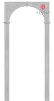 Межкомнатная арка Палермо, цвет бетон светлый