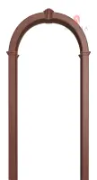 Межкомнатная арка Романская, цвет итальянский орех