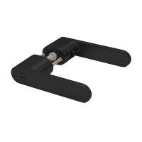 Fantom Дверная ручка с WC фиксатором матовый черный iX Select MB