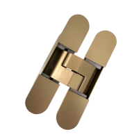 Петля скрытой установки B33-SG (115x23-3D) сатин золото