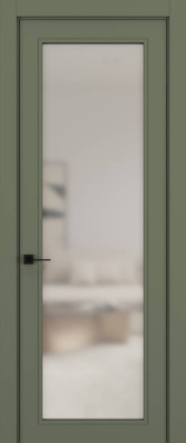 Полотно GEOMETRY 01V Матовый Оливковый Transparente 2000*600 A2