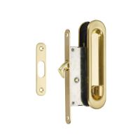 Ручки-купе  с замком. SDL-05SB (мат. золото)