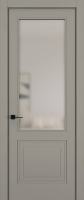 Свобода 02V ( ПО Прозрачное серое ) Матовый Каменно-серый Нестандарт