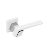 Fantom Дверная ручка Симона, мат. белый/хром блест.