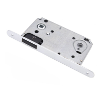 Защелка сантехническая магнитная M90CP (хром)