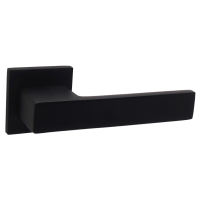 Ручки дверные алюминиевые V87BL-2 SL (черный)