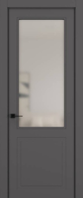 Полотно GEOMETRY 02V Матовый Антрацит Fume Satinato 2000*600 A2 R