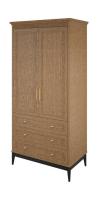 Шкаф 2х дверный с ящиками Спальня 1405/Дуб МЕДОВЫЙ