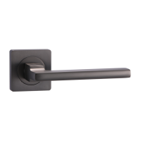 Ручки дверные алюминиевые  V53GR AL (графит)