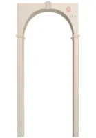 Межкомнатная арка Милано, цвет магнолия