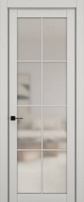 Дверь Керамик слоновая кость 5 NC ст.просветленное 2300*600 (В) (196) Krona