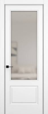 Гармония 021V ( ПО Прозрачное серое ) Матовый Снежный Нестандарт