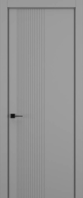 Полотно VERTICAL 07 Матовый Светло-серый 2000*600 A2