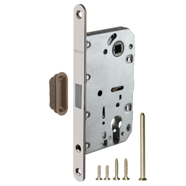 Корпус Fuaro (Фуаро) врезного замка MAGNM85C-50 (M85C-50) SN мат.никель