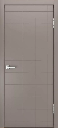 Межкомнатная дверь «ID-TL ДГ» 2000 x 600 Светло серая