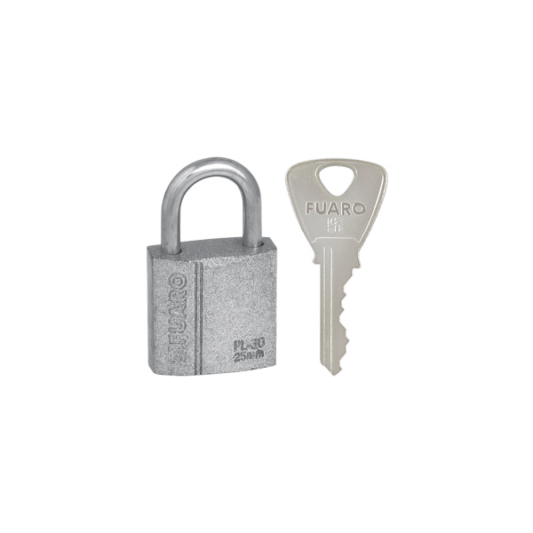 Замок Fuaro (Фуаро) навесной PL-PROTEC-3025 2key (PL-3025) англ. /блистер