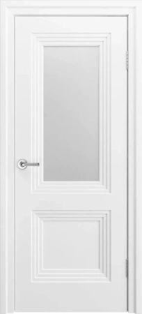 Межкомнатная дверь «Каролина-2 ДО» 2000 x 600 belyy