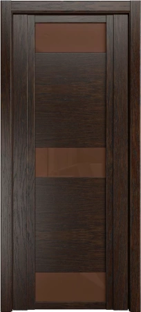 Межкомнатная дверь «QDO R, ДО» 2000 x 800 Дуб мокко