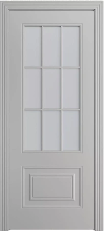 Межкомнатная дверь «Версаль-1Ф Loft (9) ДО» 2000 x 600 Грей