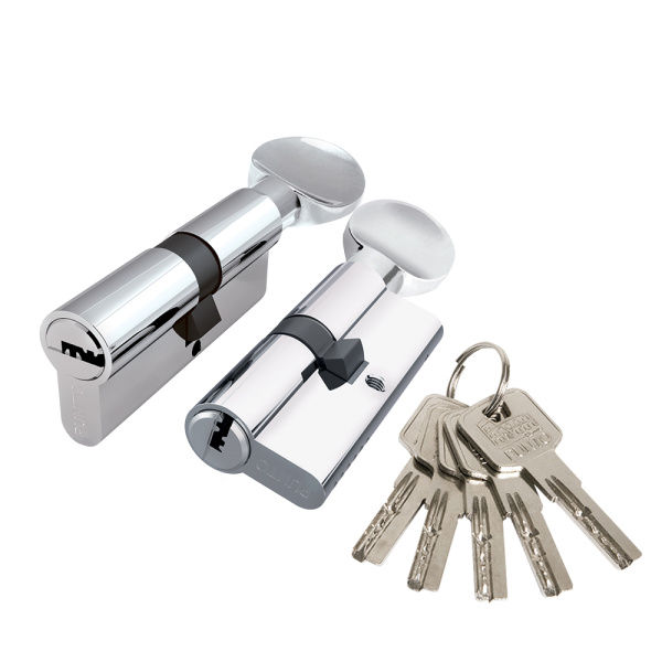 Цилиндровый Punto (Пунто) механизм Z3002Knob110(50+10+50) с вертушкой CP хром