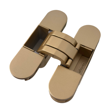 Петля скрытой установки B44-SG (110x30-3D) сатин золото