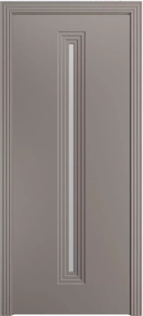 Межкомнатная дверь «Каролина-4 ДО» 2000 x 600 Темно-серый