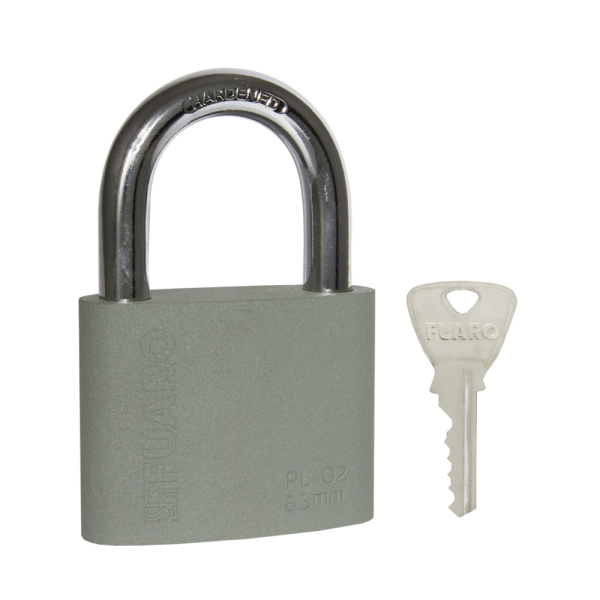 Замок Fuaro (Фуаро) навесной PL-PROTEC-0263 3key (PL-02-63) англ. /блистер