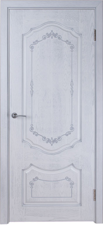 Дверь межкомнатная Флоренция 1 эмаль и лак эмаль белая глухая 600x2000 1 Emal