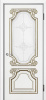 Дверь межкомнатная Каталония эмаль и лак эмаль белая остекленная 600x2000 Steklo Emal