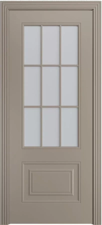 Межкомнатная дверь «Версаль-1Ф Loft (9) ДО» 2000 x 900 latte