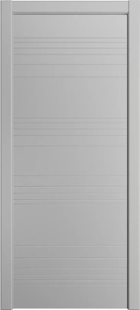 Межкомнатная дверь «ID-E, ДГ» 2000 x 800 RAL 9010
