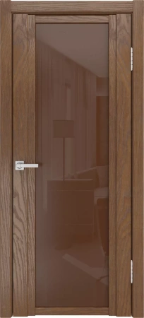 Межкомнатная дверь «QDO X, ДО» 2000 x 900 Дуб палисандр